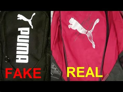 how to identify fake puma bags|how to tell a puma.